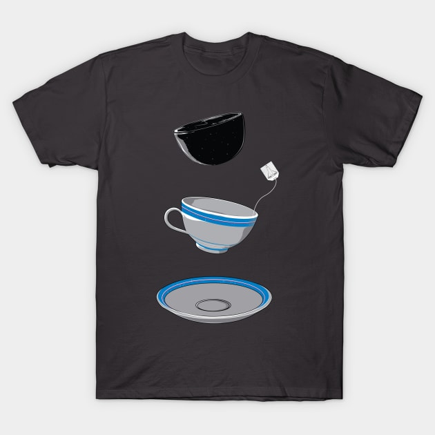 Gravi-tea T-Shirt by yurilobo